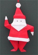 Origami Santa